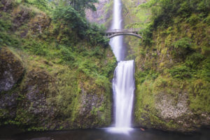 Multnomah Falls just outside of Portland